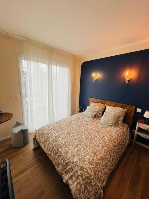 Villa Bleu Marine Chic Calme Et Jardin Andrezieux-Boutheon Luaran gambar